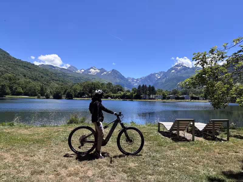 Logo balade guidée en vélo électrique Intersport Loudenvielle